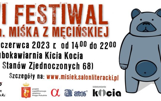 VI Festiwal Literacki im. Miśka z Męcińskiej – 17 czerwca 2023