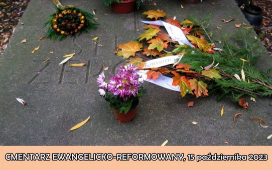 Spacer Literacki po Cmentarzu ewangelicko-reformowanym – 15 października 2023