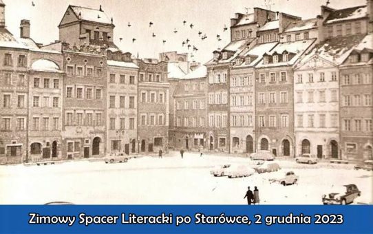 Zimowy Spacer Literacki po Starówce – 2 grudnia 2023